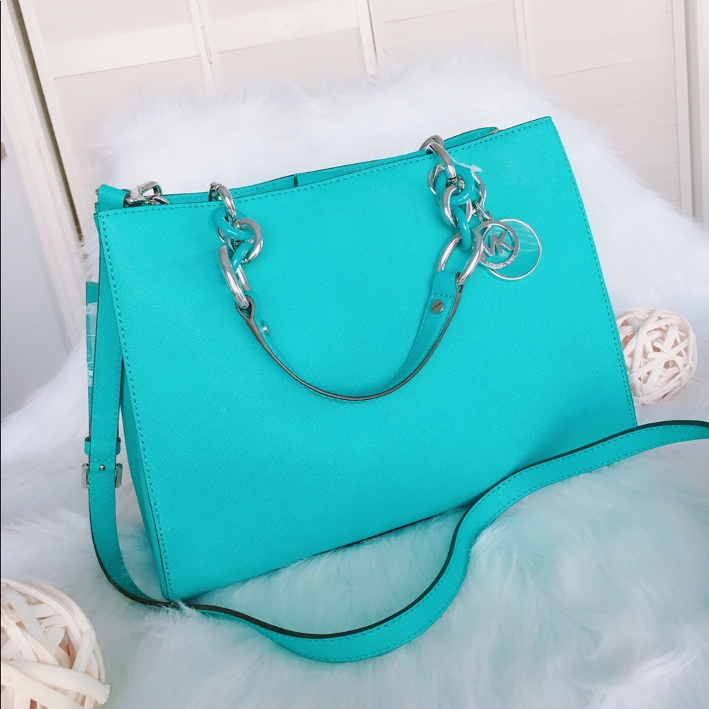 【sold】Mk Cynthia in tile blue